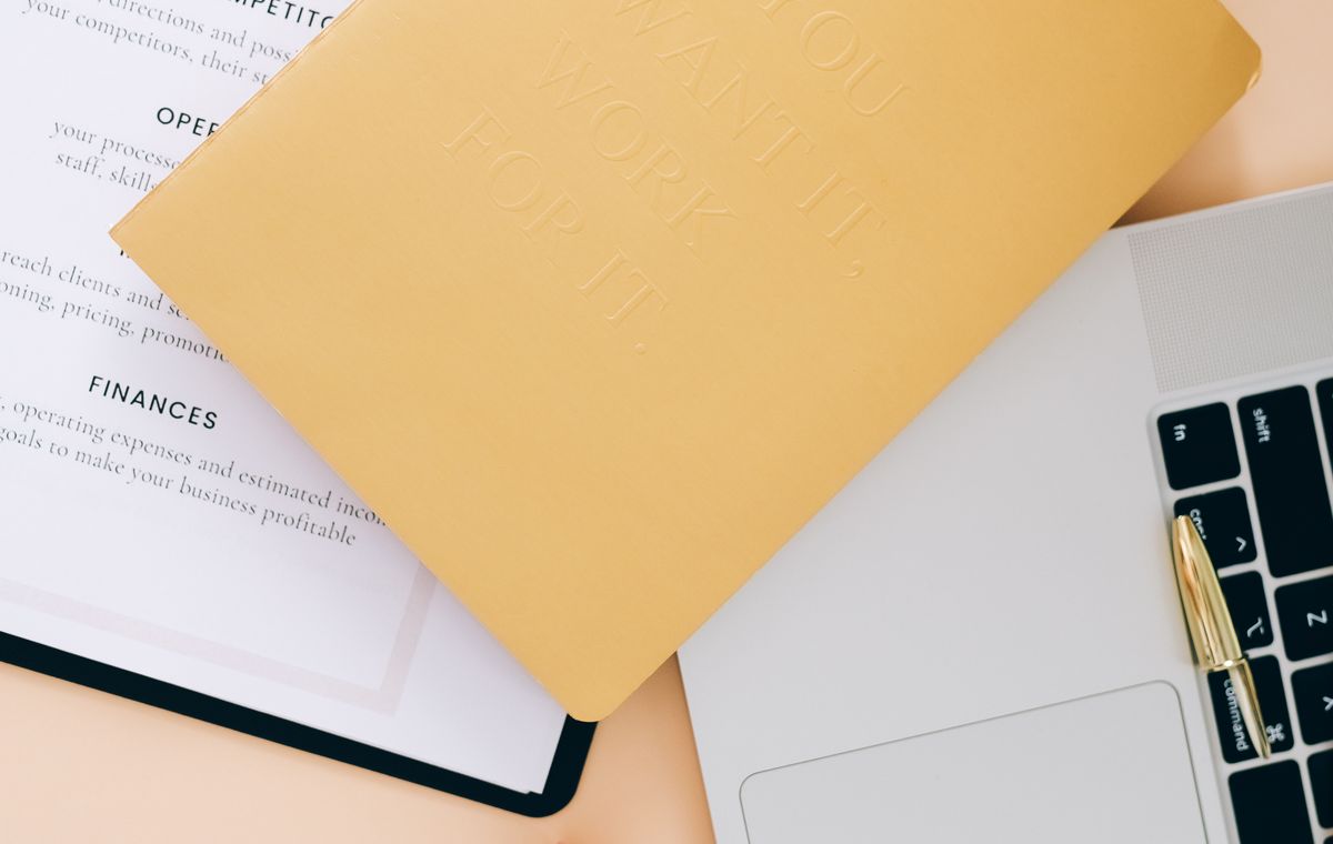 Printed ad concepts laid out for a weekly creative review